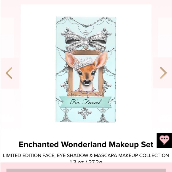2 faced Enchanted Wonderland FACE, EYE SHADOW & MA - Picture 4 of 14